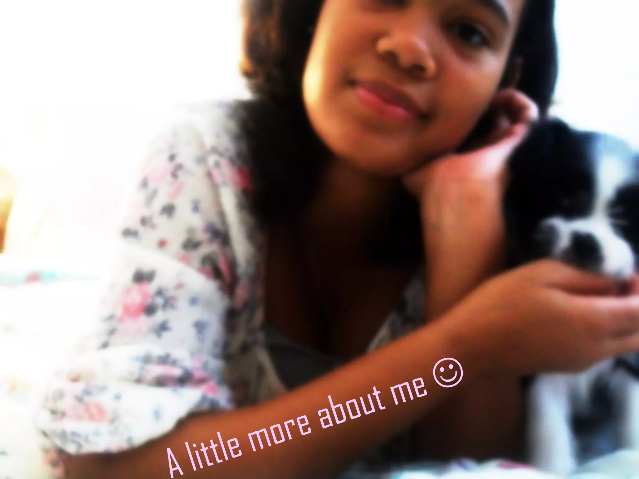 A little more about me 
 