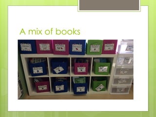 A mix of books
 