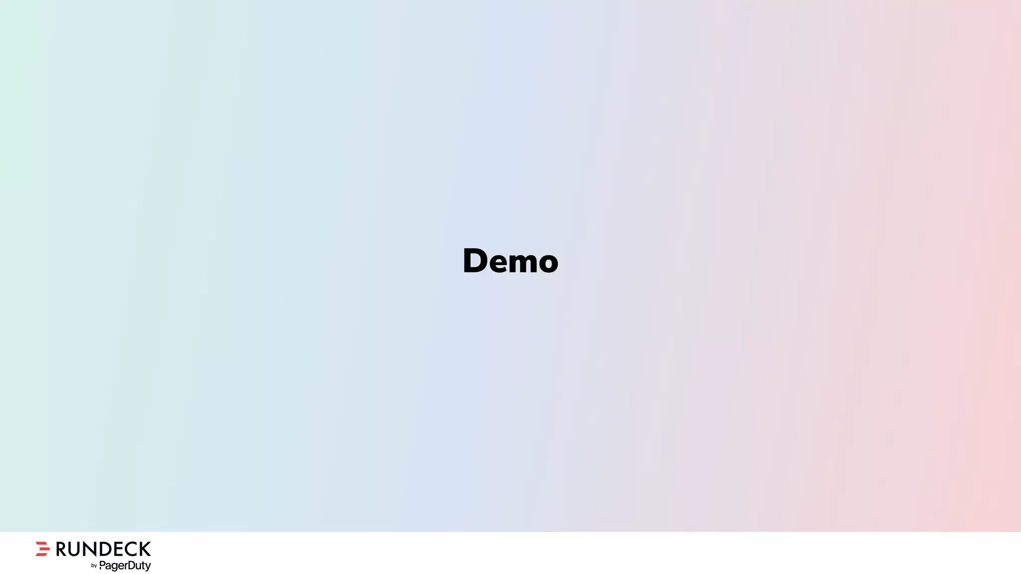 Demo
 