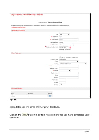 Oracle EBS R12 Self service user manual | DOC