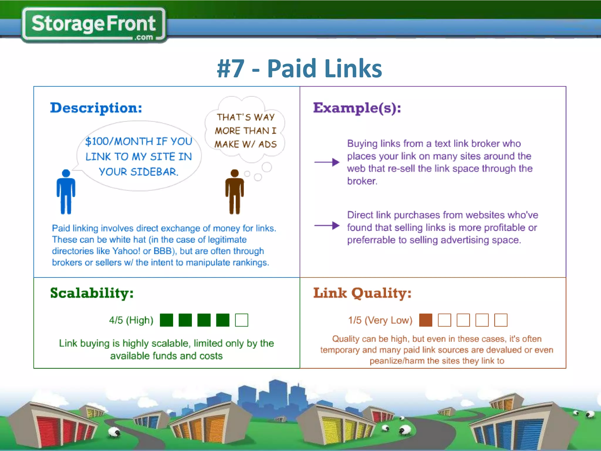 #7 - Paid Links
 