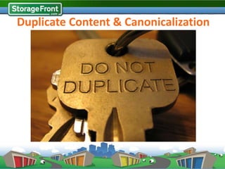 Duplicate Content & Canonicalization
 
