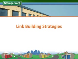 Link Building Strategies
 