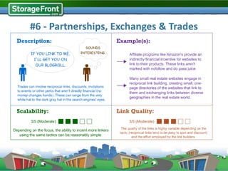 #6 - Partnerships, Exchanges & Trades
 
