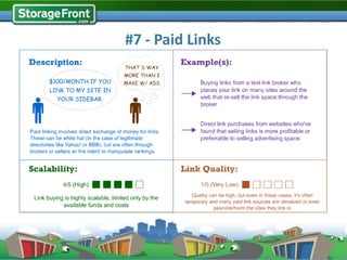 #7 - Paid Links
 