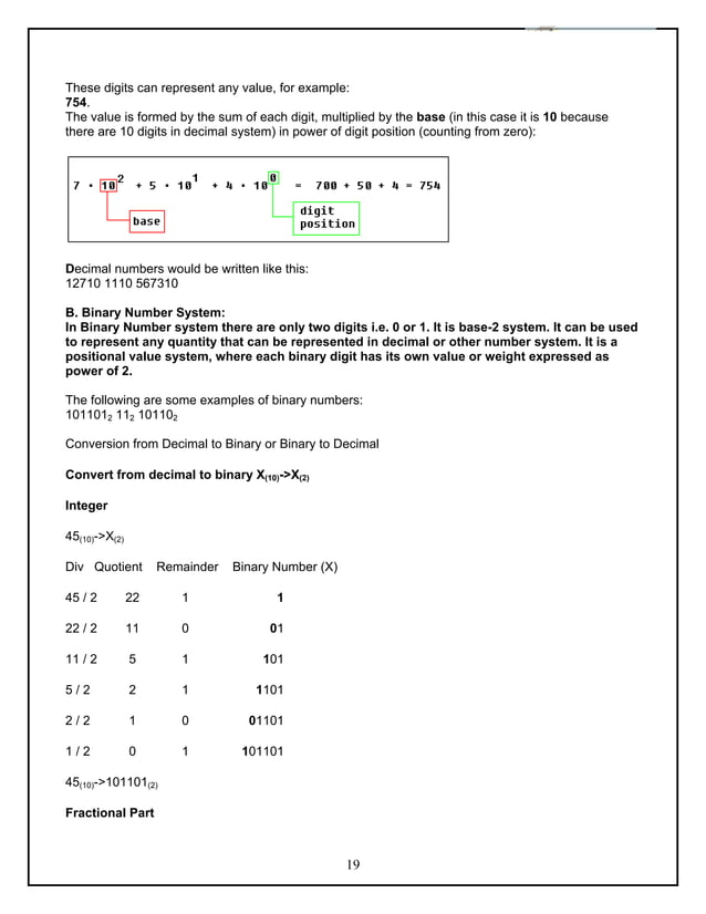 Computer science class 11th, kseeb notes | PDF