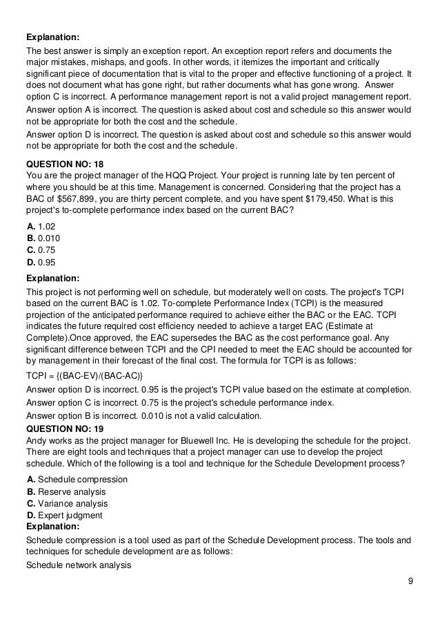 PSP Exam