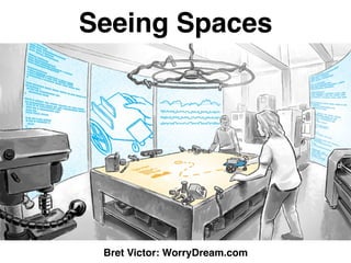 Bret Victor: WorryDream.com
Seeing Spaces
 
