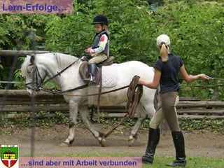 Lern-Erfolge… … sind aber mit Arbeit verbunden 