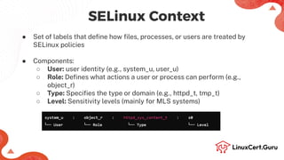 SELinux Basics: Managing SELinux Modes and Context - RHCSA+.pdf