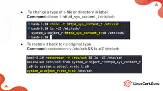 SELinux Basics: Managing SELinux Modes and Context - RHCSA+.pdf