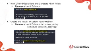 SELinux Policy Management in RHEL - RHCSA+.pdf