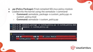 SELinux Policy Management in RHEL - RHCSA+.pdf
