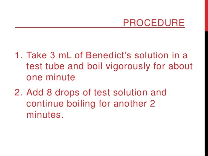Seliwanoff & Benedicts Test
