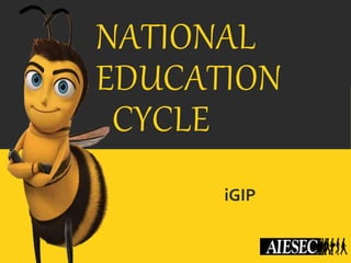 NATIONAL 
EDUCATION 
CYCLE 
iGIP 
 