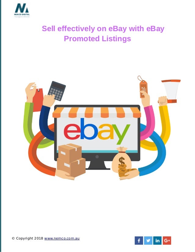 Sell effectively on e bay with ebay promoted listings