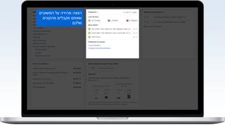 ‫על‬ ‫מהירה‬ ‫הצצה‬‫המשובים‬
‫מהקונים‬ ‫מקבלים‬ ‫שאתם‬
‫שלכם‬
 