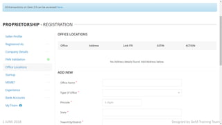 Designed by GeM Training TeamDesigned by GeM Training Team1 JUNE 2018
 