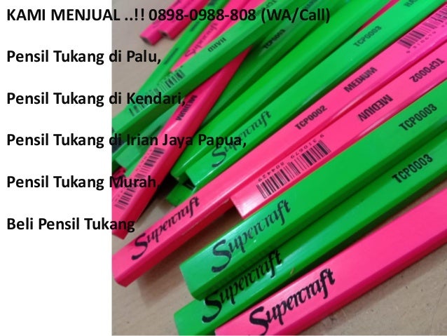 KUALITAS OKE... 0898-0988-808 (WA/Call) Pensil Tukang Kayu ...