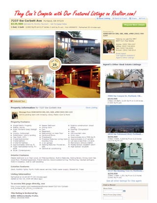 They Can’t Compete with Our Featured Listings on Realtor.com!
 