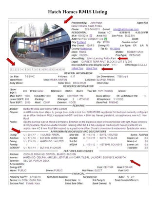 Hatch Homes RMLS Listing
 