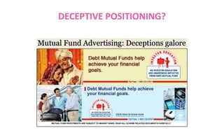 DECEPTIVE POSITIONING?

 