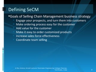 Selling chain management | PPT