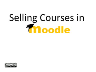 Selling Courses in  