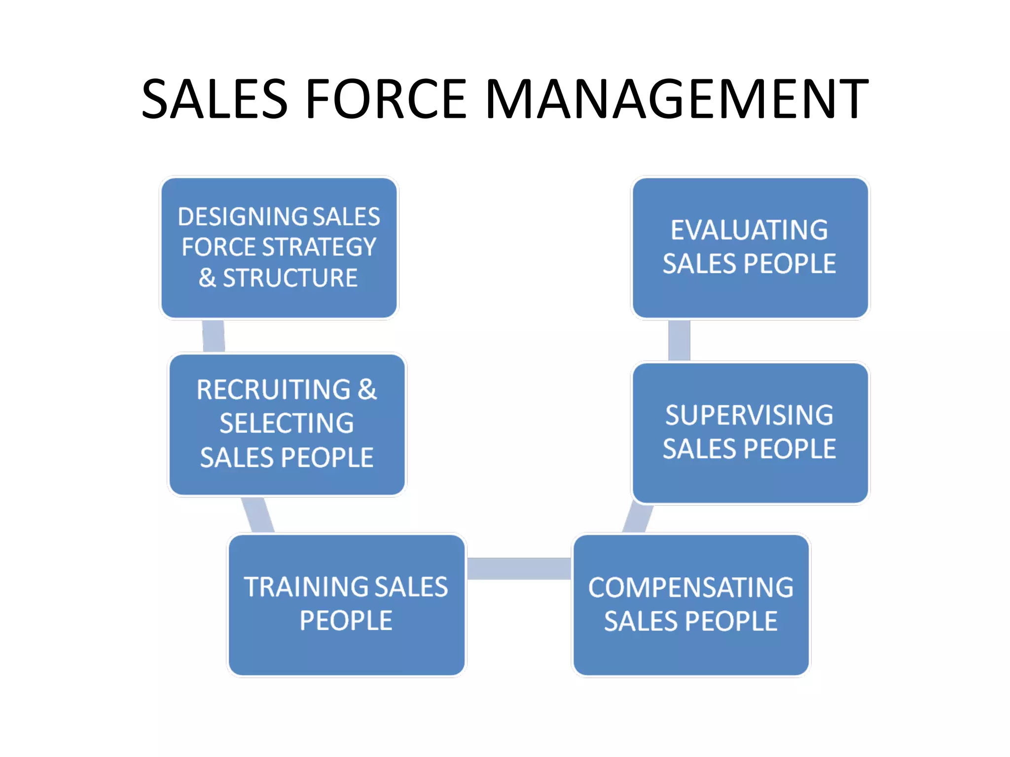 SALES FORCE MANAGEMENT