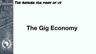 The Answer for many of us
 