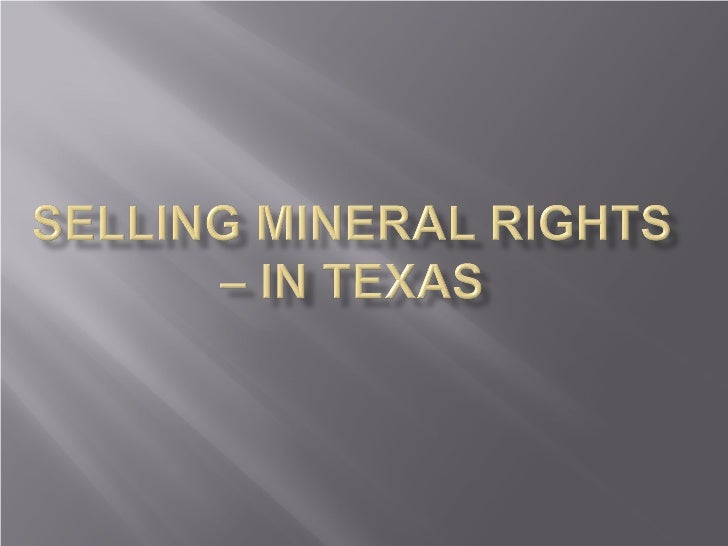 how to buy mineral rights