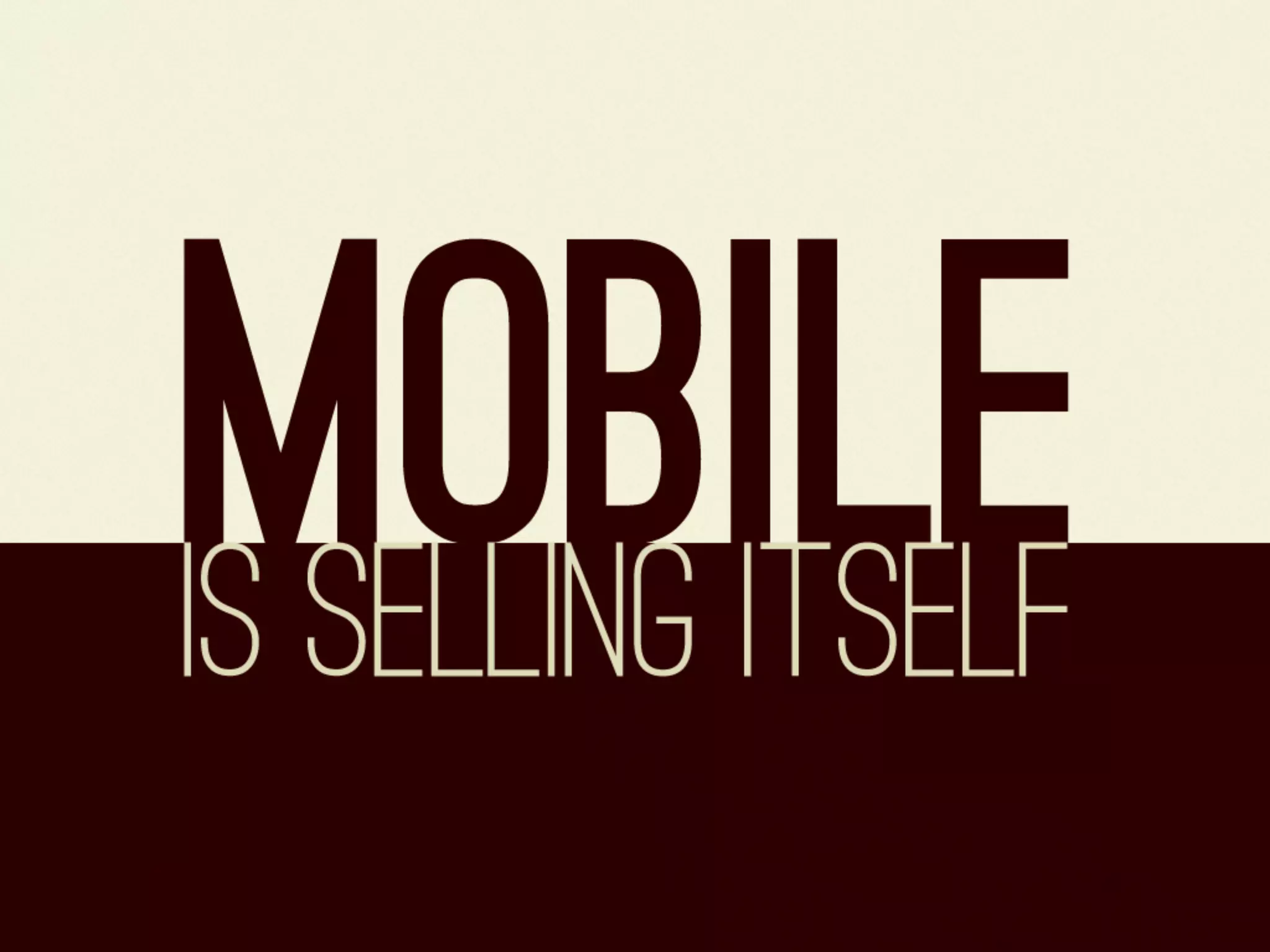 Selling The Mobile Web