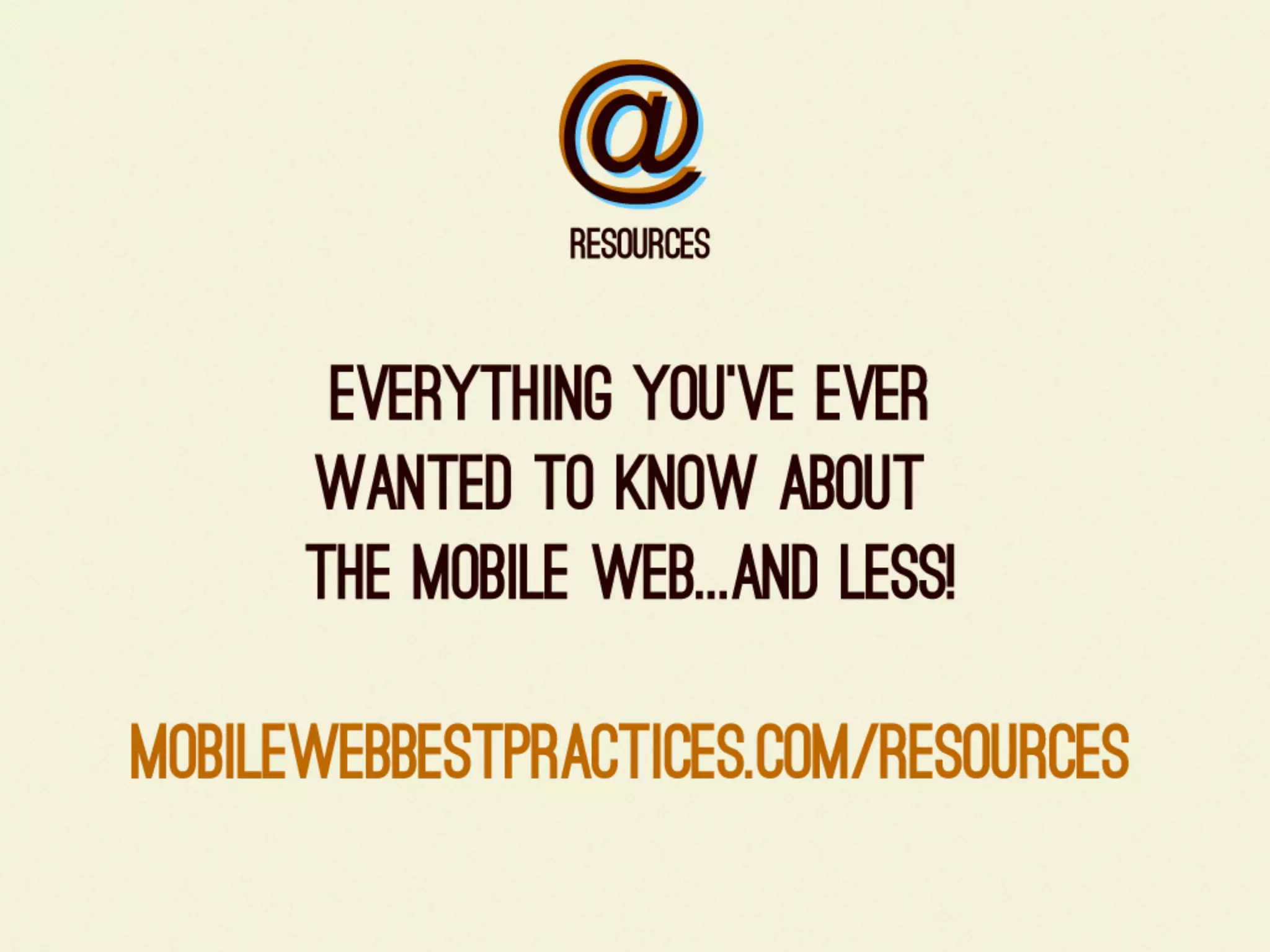 Selling The Mobile Web