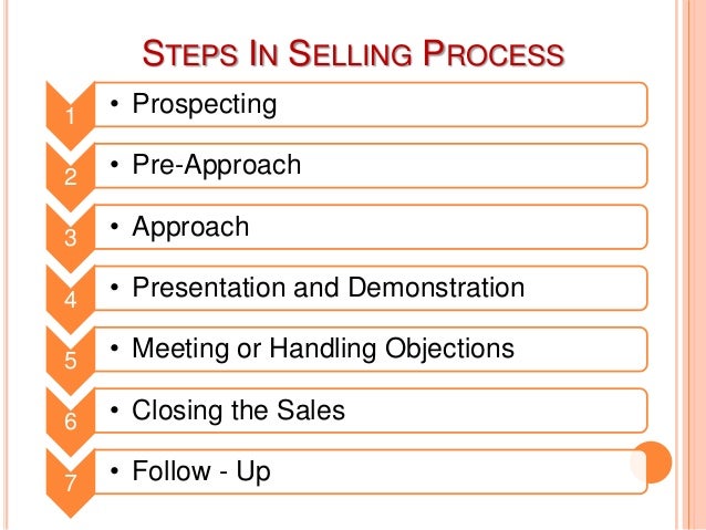 selling process