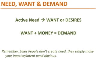 Effective Selling skills | PPTX