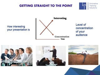 GETTING STRAIGHT TO THE POINT
 