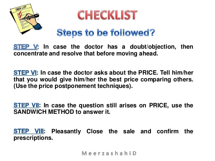 selling skills pharmaceutical