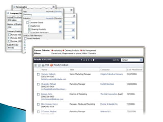 Target market driven execution