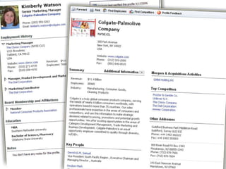 Integrated sales and marketing functions