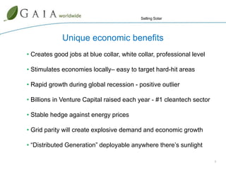 Viable alternative to fossil fuels for power generation