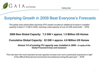  Energy policy and energy security being taken more seriously