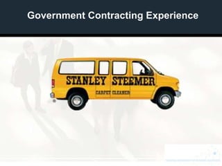 Government Contracting Experience
 