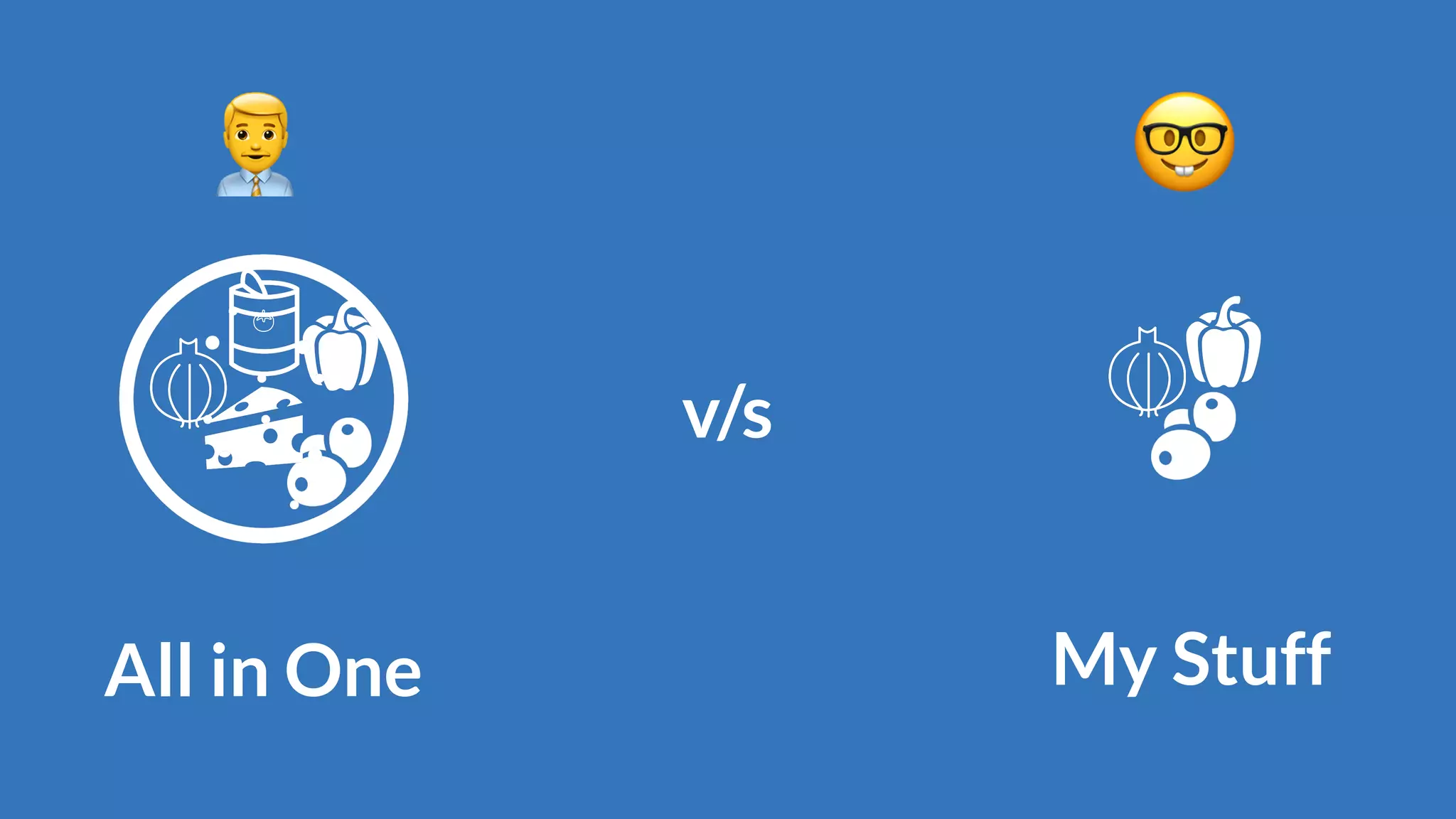 $
All in One My Stuff
🤓
v/s