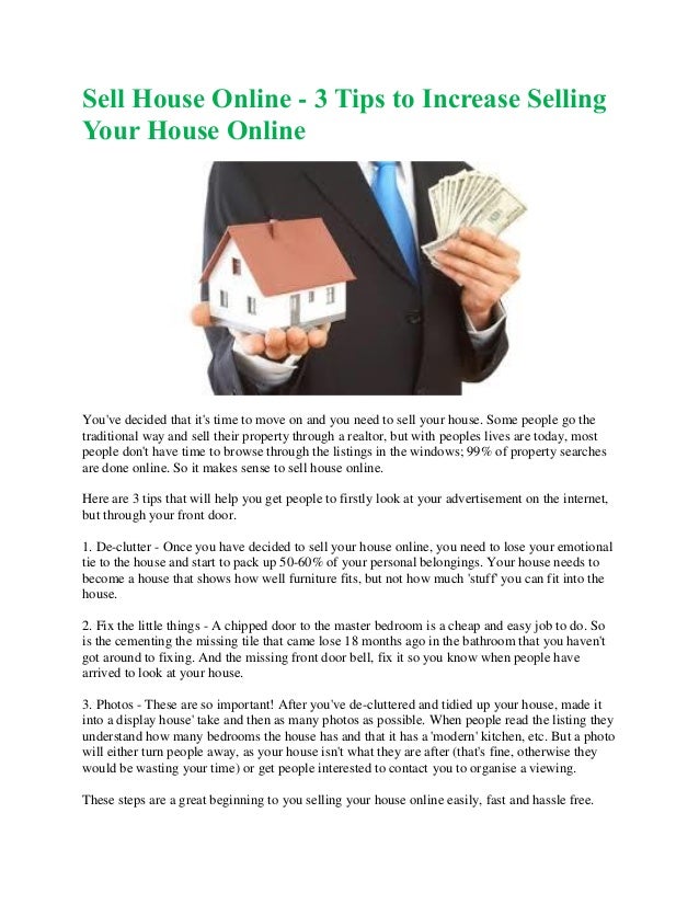 sell property online free