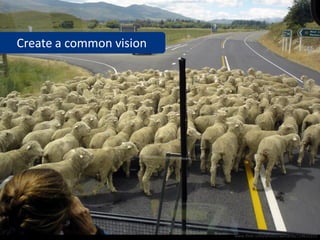 Create a common vision




                         www.flickr.com/photos/wehardy/119632223
 