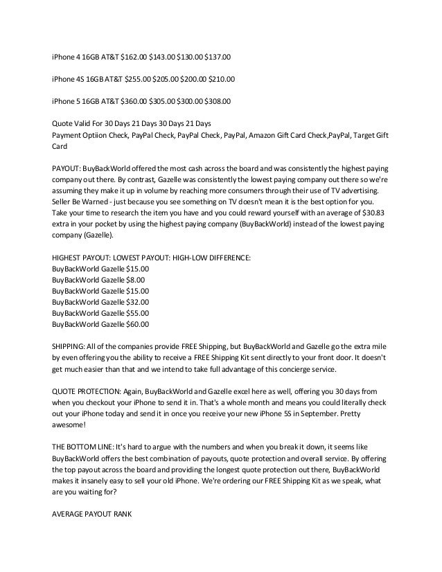 Sell iPhone Online - Information and Advice