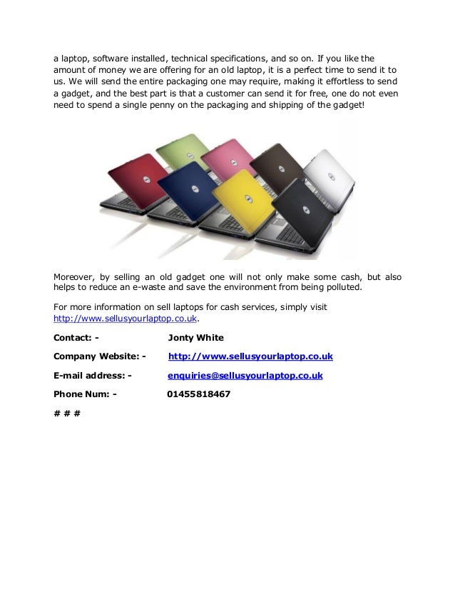 Sell Laptops for Cash How Can You Sell It Easily?