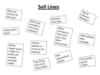 Sell Lines
 