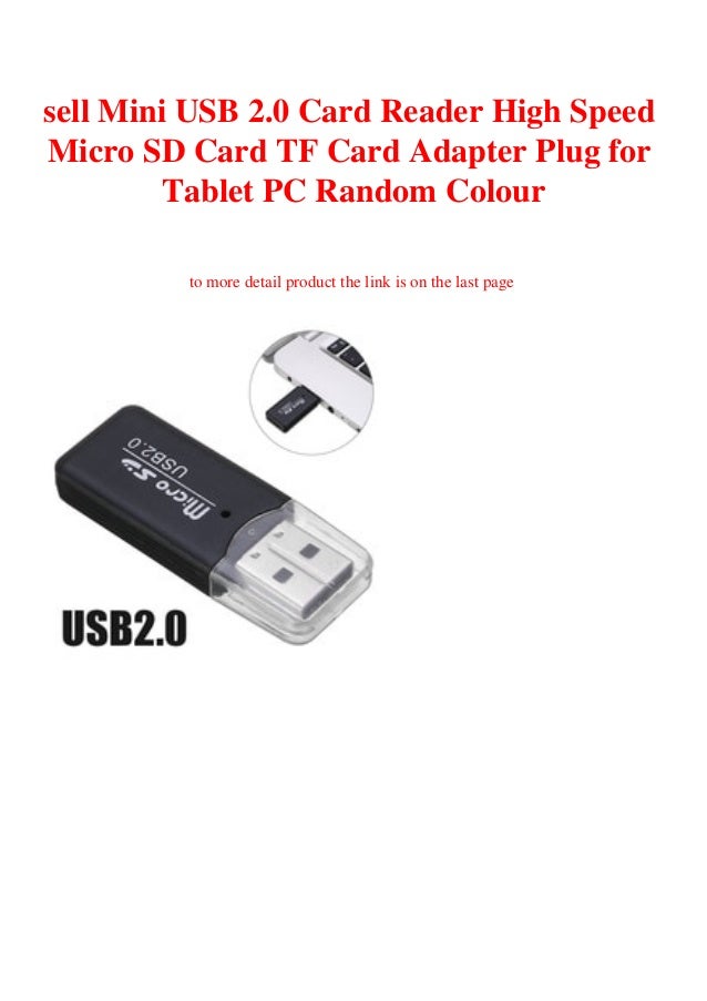 Sell Mini Usb 2 0 Card Reader High Speed Micro Sd Card Tf Card Adapte Sell Mini Usb 2 0 Card Reader High Speed Micro Sd Card Tf Card Adapte