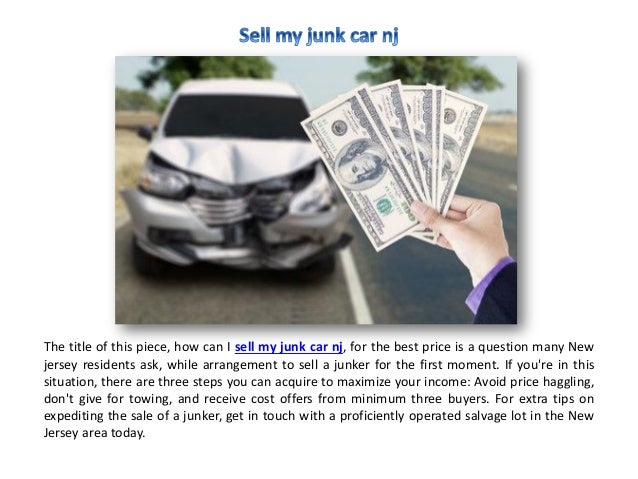 can i sell my car for scrap without a title